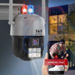 دوربین اسپید دام وایفای ۲مگاپیکسل آژیر پلیسی V380 Pro - Image 2