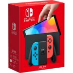 کنسول بازی نینتندو مدل Switch OLED-قرمز-آبی