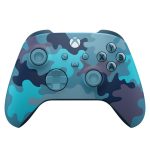 سته بازی مایکروسافت آبی ارتشی Xbox Series ا Microsoft Xbox Series Controller Mineral Camo - Image 2