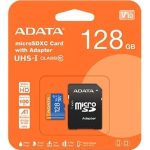 کارت حافظه microSDXC ای دیتا مدل Premier V10 A1 کلاس 10 استاندارد UHS-I سرعت 100MBps ظرفیت 128 گیگابایت